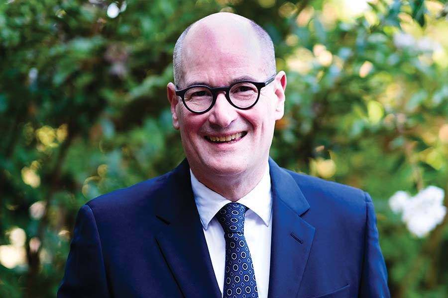 Chair of the Board of Trustees Tony Etz ’83