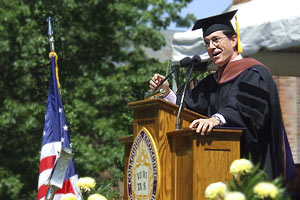 Stephen Colbert at Knox College