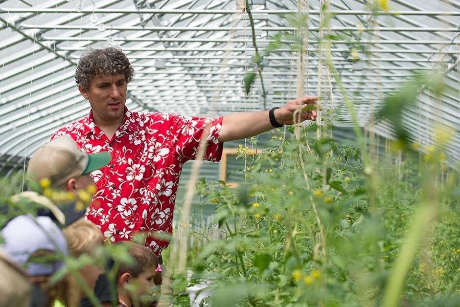 Peter Schwartzman is an associate professor and the chair of Environmental Studies